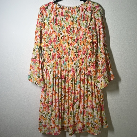 Emma & Michell Floral Summer Dress NWT Size 2X - Picture 6 of 7